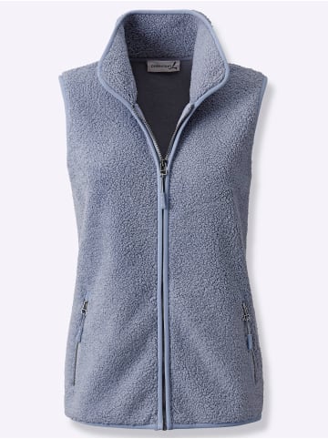 WITT WEIDEN Fleece-Weste in taubenblau