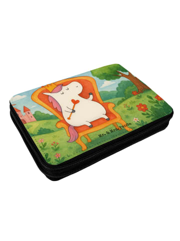 Mr. & Mrs. Panda Schreibmappe Einhorn Prinzessin Design ohne Spruch in Weiß