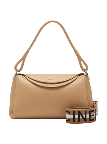 COCCINELLE Eclyps - Schultertasche 30 cm in fresh beige