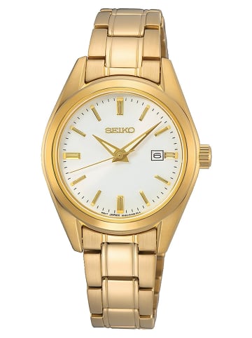 Seiko Damenuhr Quarz Goldfarben