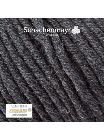 Schachenmayr since 1822 Handstrickgarne Merino Extrafine 85, 50g in Anthrazit Meliert