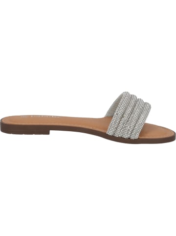 Palado Pantoletten & Badeschuhe Jeemi in Silber Strass