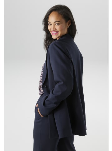 Aniston PLUS Jerseyblazer in navy
