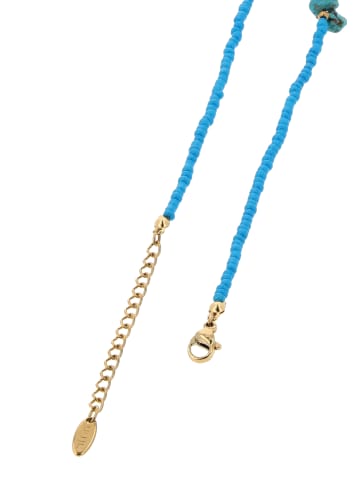 grassland Women Necklace With Beads in Turquoise