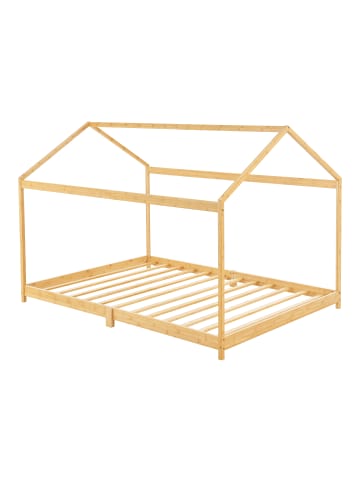 en.casa Kinderbett Vindafjord in Beige (B)90cm (L)200cm