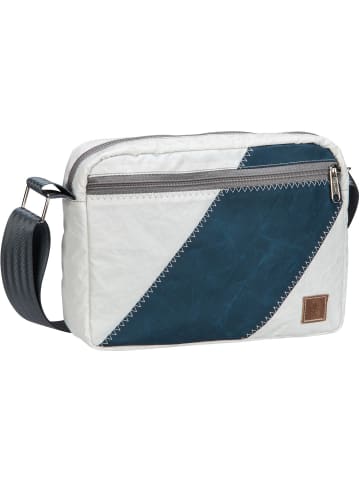 360 grad Bodybag Fender in Weiß/Streifen Blau