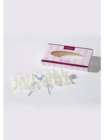 LASCANA Strumpfband in creme