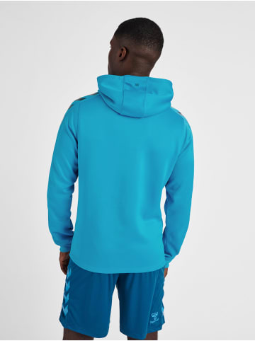 Hummel Verstellbare Taille Kapuzenpullover Hmlcore Erwachsene in BLUE DANUBE