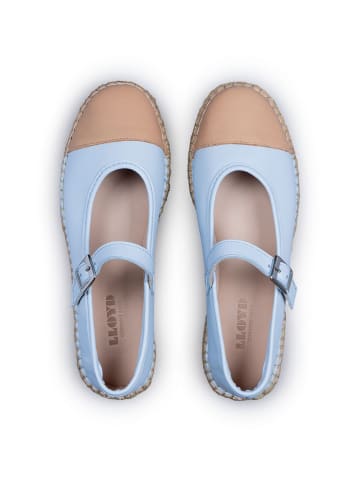 LLOYD Slipper Hochwertiger Ballerina in BLAU