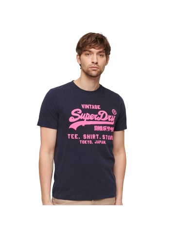 Superdry T-Shirt in Dunkelblau