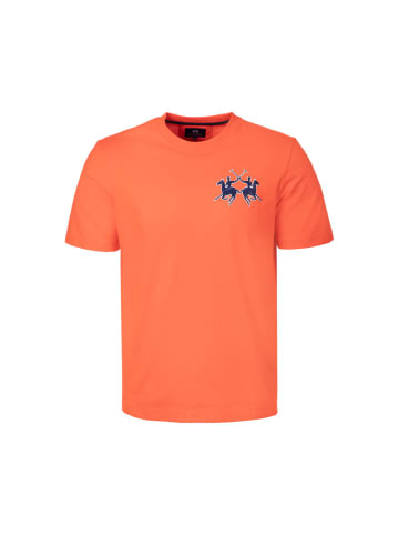La Martina T-Shirt MCR008 XT in orange