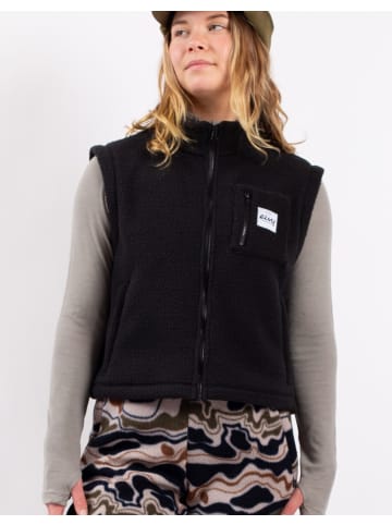 eivy Weste Boxy Sherpa Vest in Black