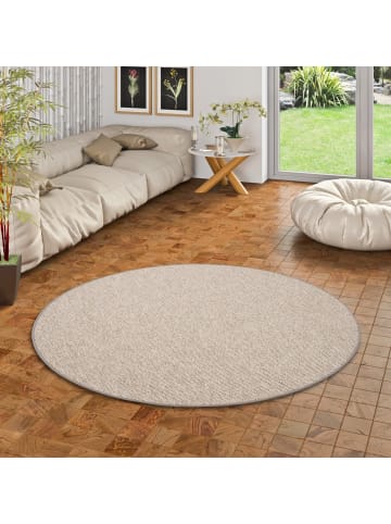 Snapstyle Teppich Primo Rund in grau