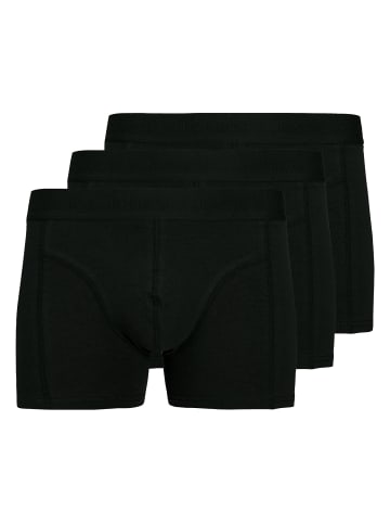 Jack and Jones 3er Pack Trunks Recycled Cotton in Schwarz