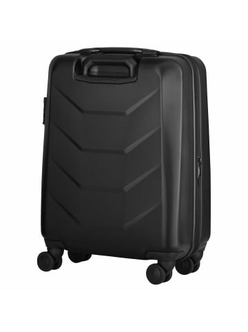 Wenger Prymo - 4-Rollen-Kabinentrolley 55 cm erw. (black) in schwarz