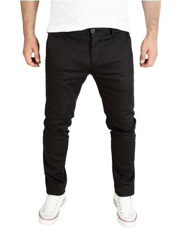 Pittman Stretch Chino Hose Andrew in Schwarz