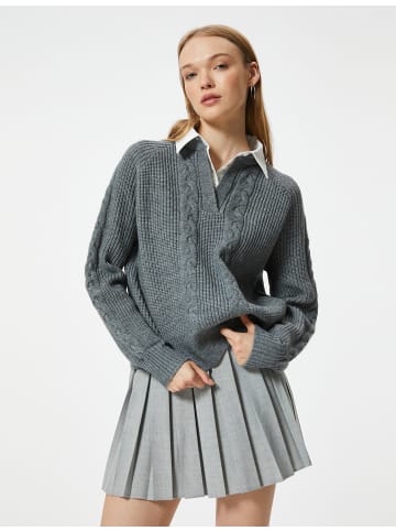KOTON Sweater in Anthrazit