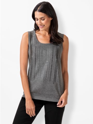 WITT WEIDEN Shirttop in grau-meliert