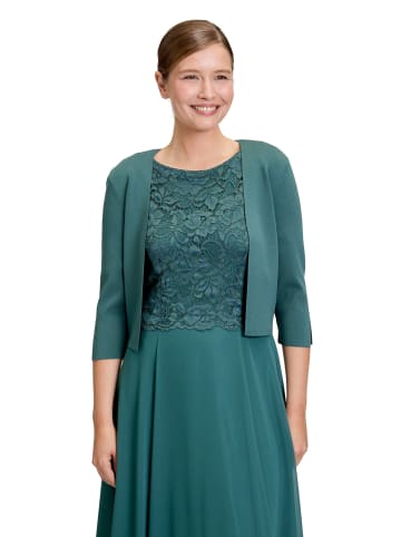 Vera Mont Strickbolero langarm in Dark Emerald