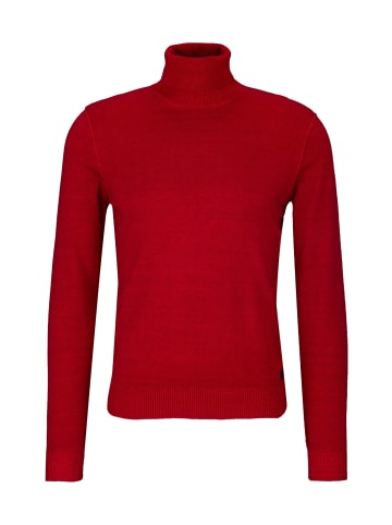 Replay Rollkragenpullover Wool Blend Fast Dyed - 12 Gg in rot