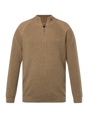 Men Plus Pullover in sandstein