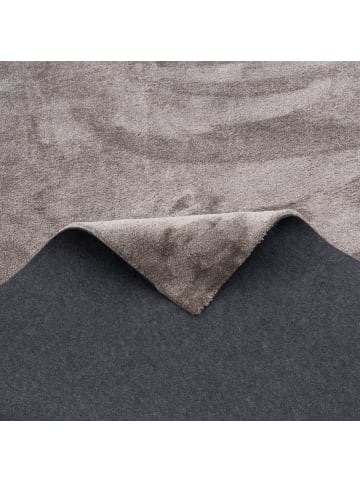 Snapstyle Hochflor-Teppich Livorno in taupe