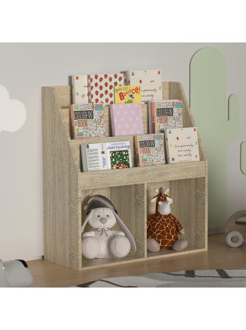 VCM  Holz Kinderregal Bücherregal Kinder Regal Besira M in Honig-Eiche