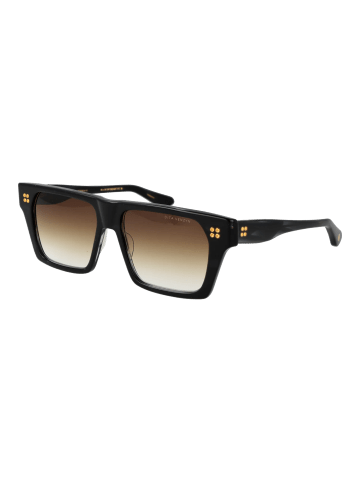Dita Unisex Sonnenbrille Quadratisch Schwarz
