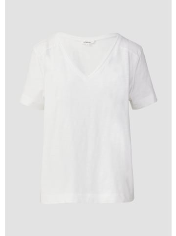 s.Oliver T-Shirt in 0100_weiß