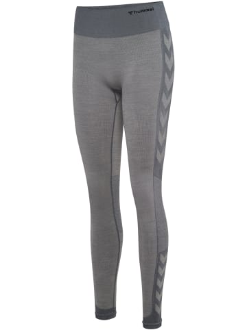 Hummel Leggings Hmlmt Shine Multisport Damen in QUIET SHADE/SHARKSKIN MELANGE