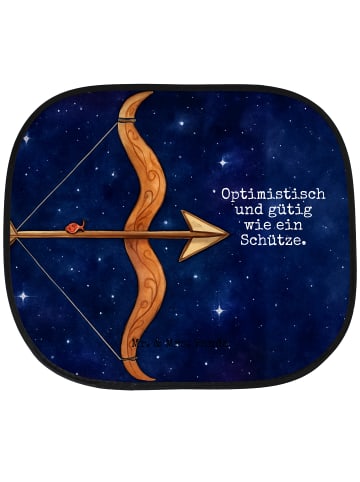 Mr. & Mrs. Panda Auto Sonnenschutz Sternzeichen Schütze Design m... in Weiß