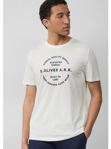 s.Oliver T-Shirt in 01D1_weiß