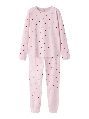 name it Schlafanzug NKFNIGHTSET PEYOTE HEARTS in ballerina