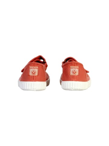 Victoria Ballerinas mit Klettverschluss für Kinder Beige