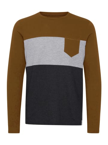 INDICODE Longsleeve IDMatheo 45632MM  Modischer Longsleeve in Braun