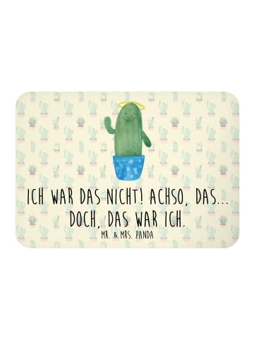 Mr. & Mrs. Panda Magnet Kaktus Heilig mit Spruch in Kaktus Grün