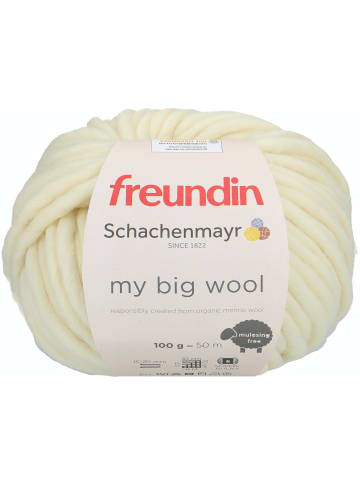 Schachenmayr since 1822 Handstrickgarne my big wool, 100g in Snow