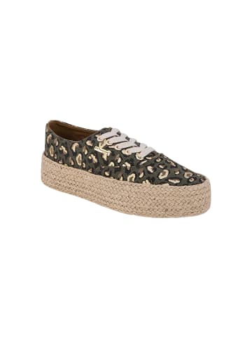 Les Tropéziennes par M Belarbi Schnür-Sneaker „Cosmic Print“ Grün