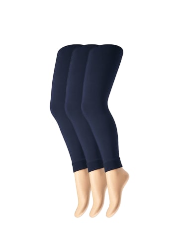 s.Oliver Leggings 3er Pack total eclipse