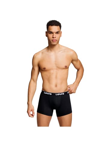 Levi´s Boxershort 3er Pack in Schwarz/Hellgrau