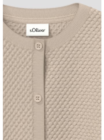 s.Oliver Strickjacke in 8045_helles beige