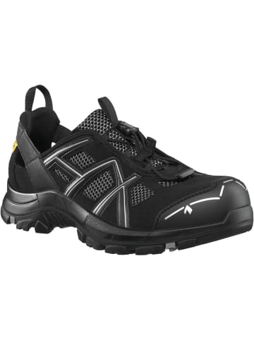 HAIX Sicherheitsschuhe Black Eagle Safety 61.1 low in schwarz silber in schwarz silber