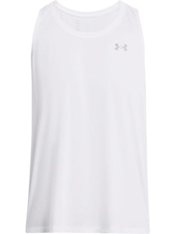 Under Armour T-Shirt "Ua Launch Singlet" in Weiß