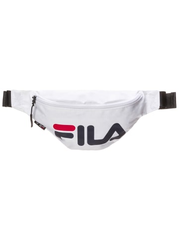 Fila Gürteltasche Slim in weiß / rot