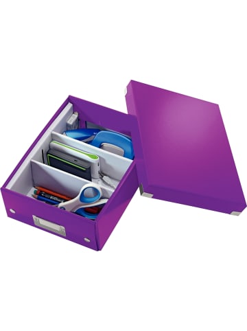 Leitz Organisationsbox Click & Store klein violett