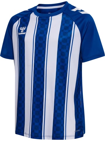 Hummel T-Shirt Raglanärmel Hmlmatch Kinder in TRUE BLUE/WHITE