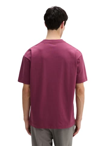 Marc O'Polo T-Shirt relaxed in Acai Red