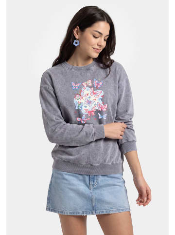 myMo Women Sweatshirt in Dark Grey