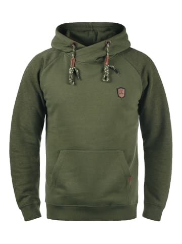 INDICODE Hoodie in grün