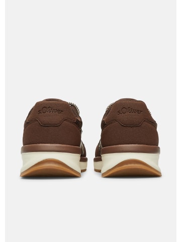 s.Oliver Sneakers in 88E5_dunkelbraun